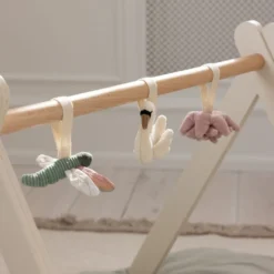 Aktivitetslegetøj Blomst/Guldsmed/Svane (3 stk)