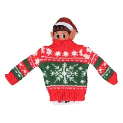 Alfe Luksus Strikket Sweater Grøn