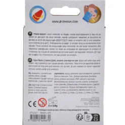 Ansigtsmaling Metallic (5 stk)