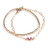 Armbånd Chic Linked With Love (2 stk)