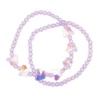 Armbånd Shimmer Butterfly Lilla