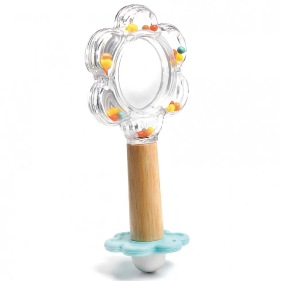 BabyFlower Håndrangle med Spejl