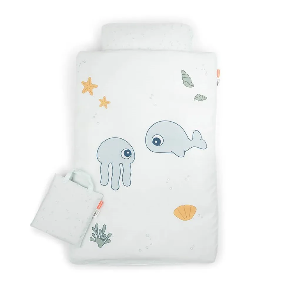 Baby Sengetøj Jelly Og Wally Blå