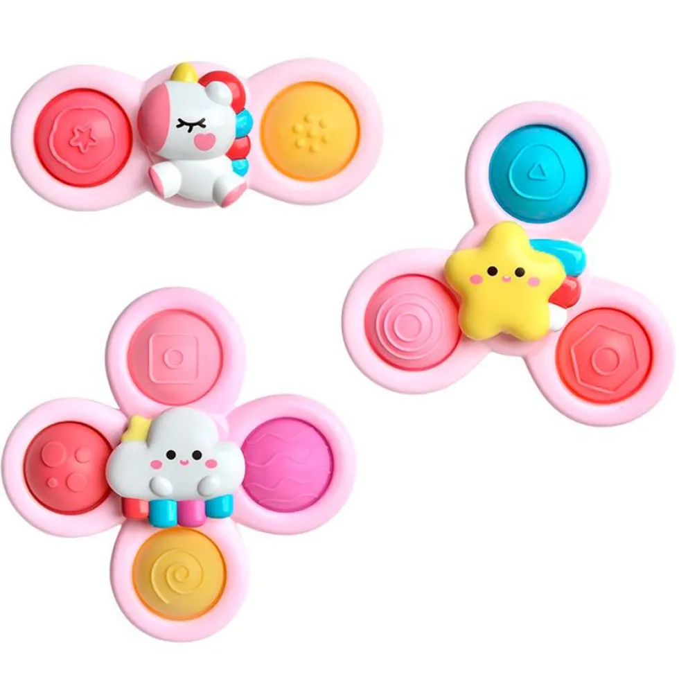 Baby Spinners Enhjørning (3 stk)
