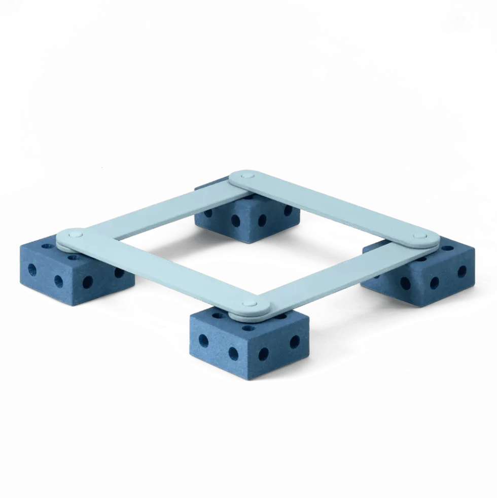 Balancebane Deep Blue/Sky Blue (17 dele)