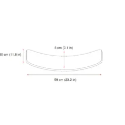 Balancebræt Med Filt Little Arc i Pink