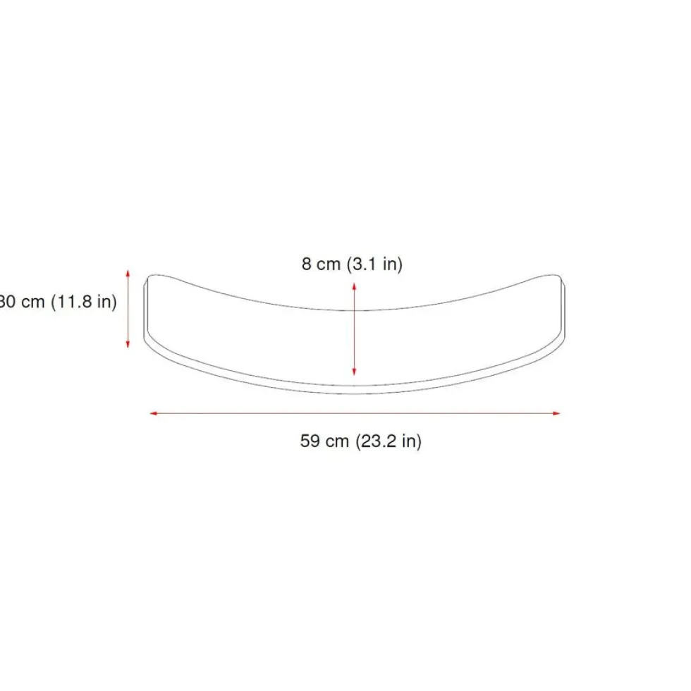 Balancebræt Med Filt Little Arc i Pink