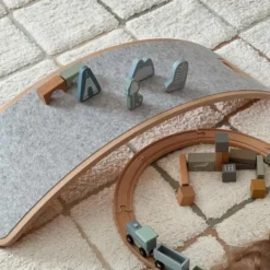 Balancebræt Med Filt Major Arc Lys Peach
