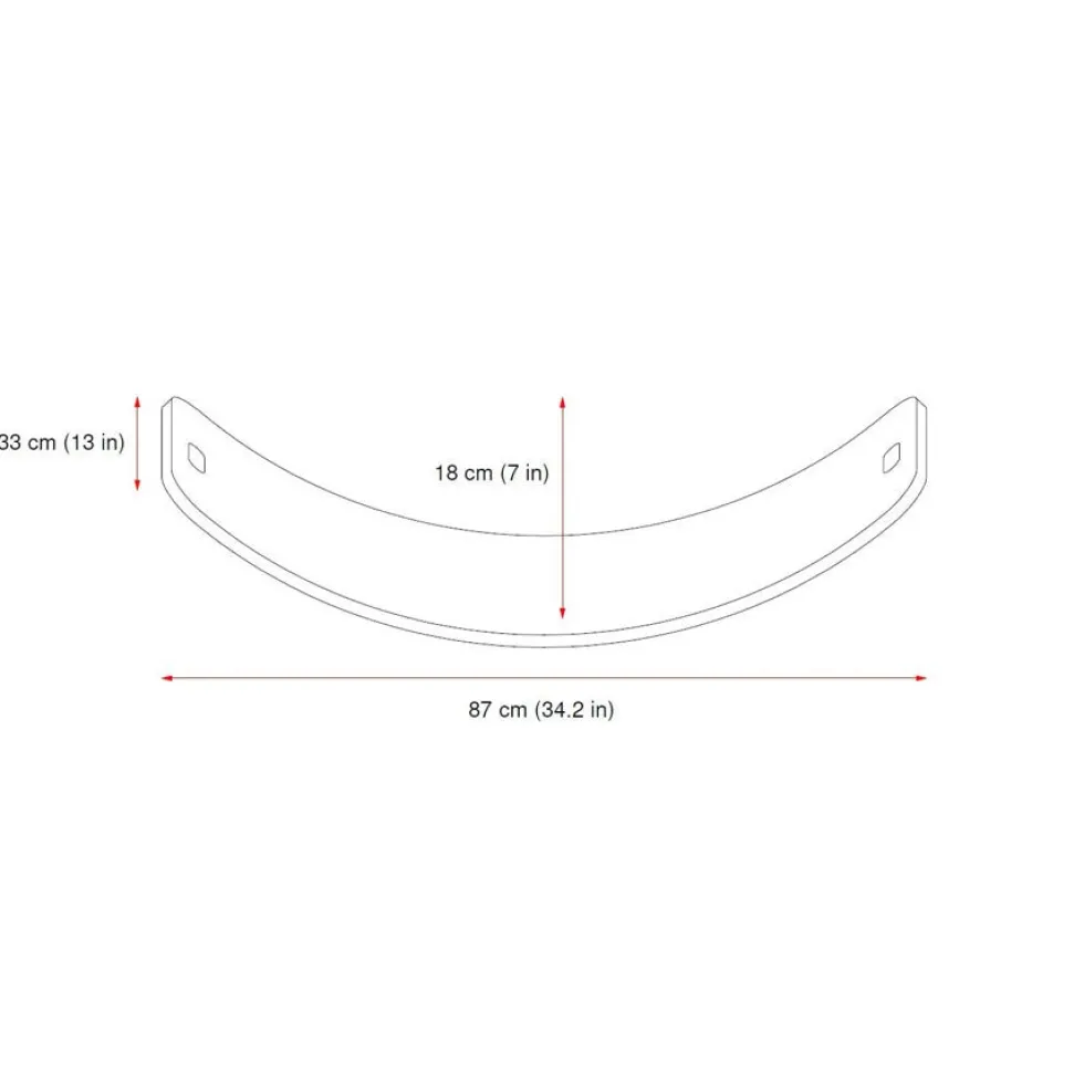 Balancebræt Med Filt Perfect Arc Mørkeblå