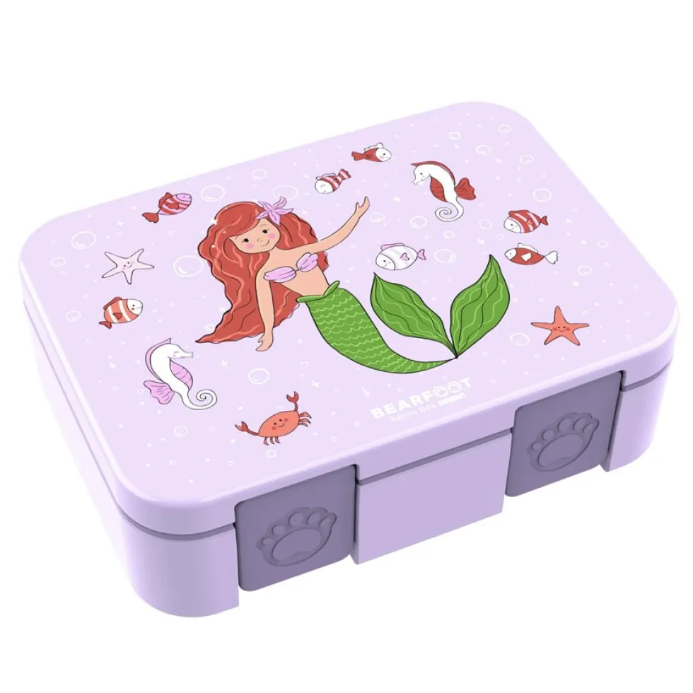 Bento COMPACT Madkasse Lilla Havfrue (1l)