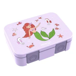 Bento COMPACT Madkasse med Lilla Havfrue (650 ml)
