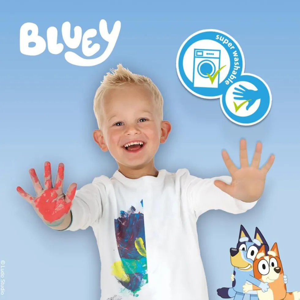 Bluey Fingermaling, Kunstprikker