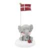 Bordflag Elefant Med Mus Og Bold