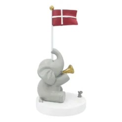 Bordflag Elefant Med Trompet Og Mus
