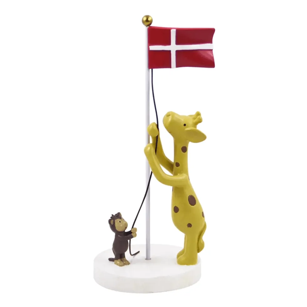 Bordflag Giraf Og Abe