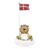 Bordflag med Løve med Tamburin