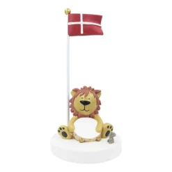 Bordflag med Løve med Tamburin