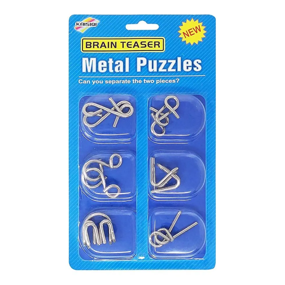 Brain Teaser Metal Puslespil