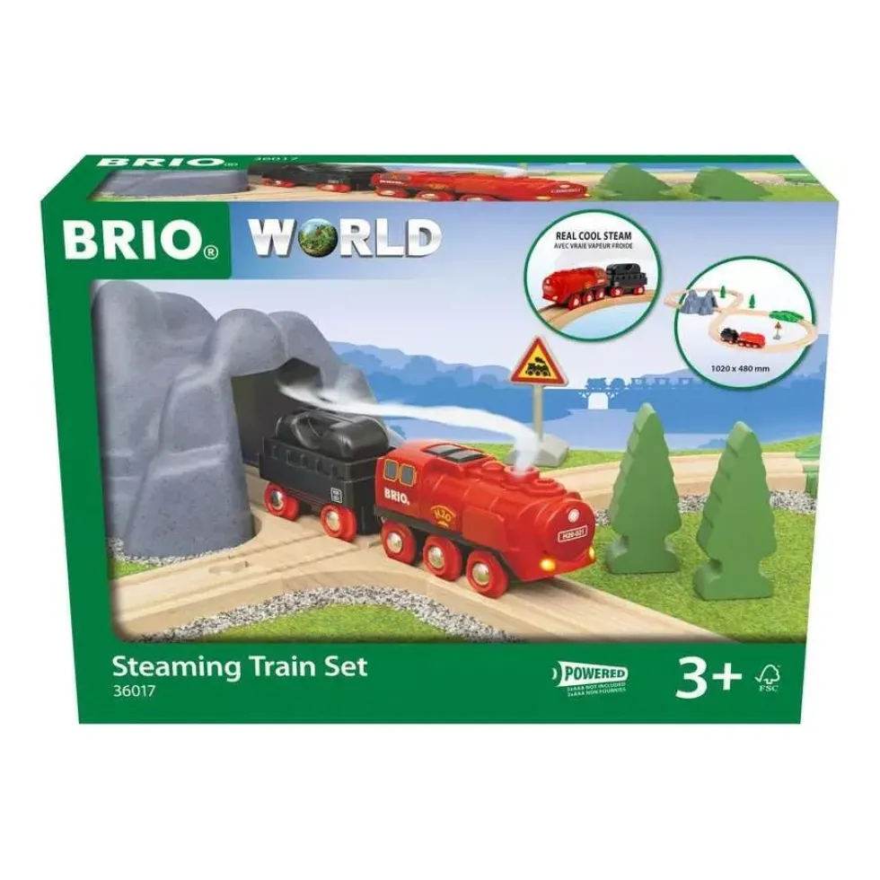 BRIO Damplokomotiv sæt