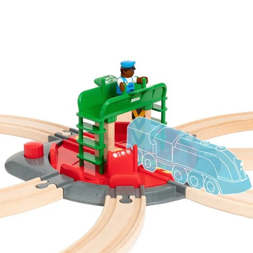 BRIO drejeskive og figur