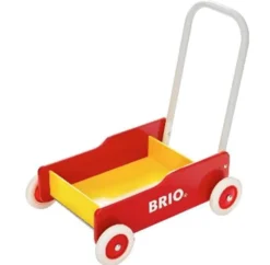 BRIO gå-vogn, rød