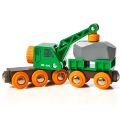 BRIO togvogn med kran