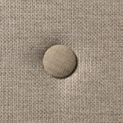 by KlipKlap 3-fold madras, 180 cm sand med sand knapper