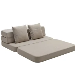 byKlipKlap 3-fold sofa, 120 cm beige