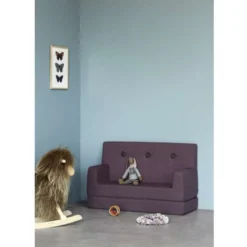 by KlipKlap KK Kids Sofa, blomme