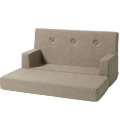 by KlipKlap KK Kids Sofa, sand med sand knap