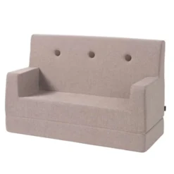 by KlipKlap KK Kids Sofa, soft rose