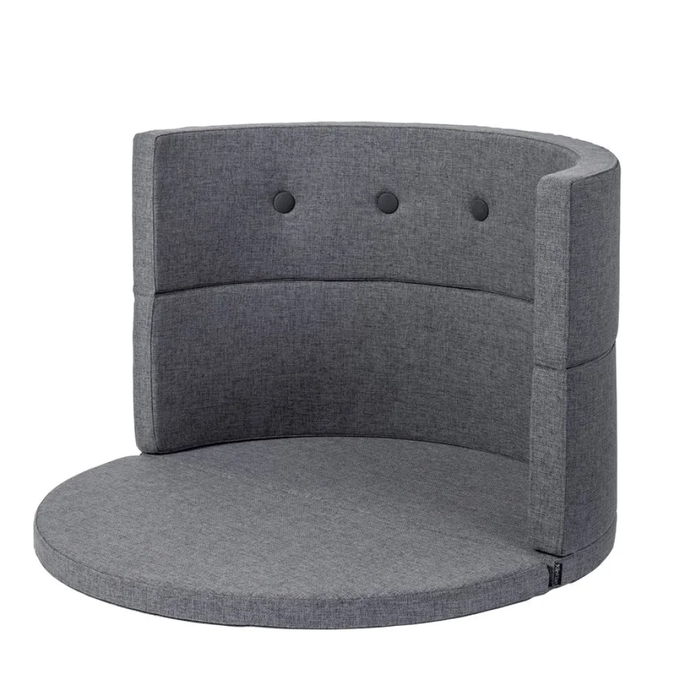 By klipklap KK play fold circle Blue grey w. grey