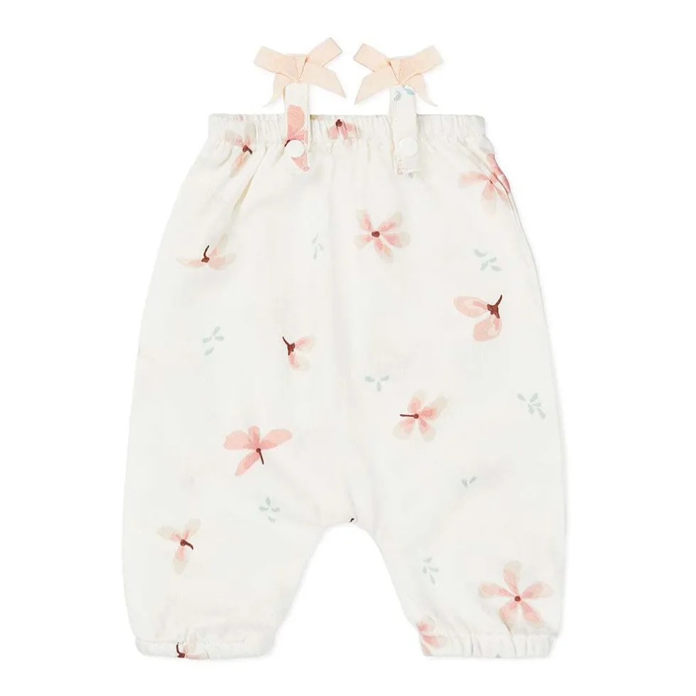 Cam Cam dukketøj, jumpsuit - Windflower Creme