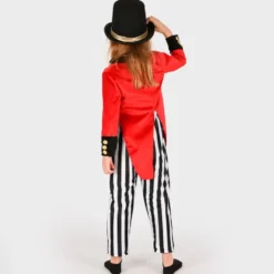 Cirkus Direktør Med Hat - Udklædning 6-8 år