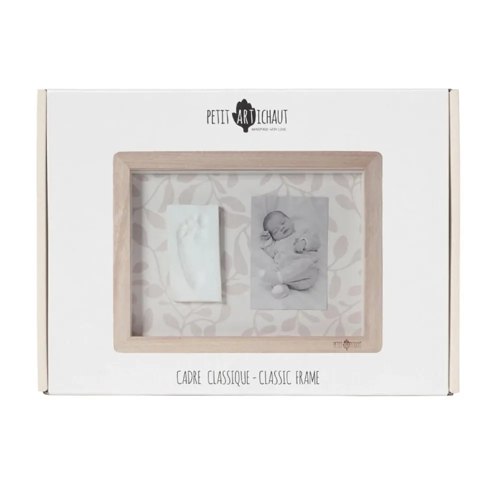 Classic Ramme Babyaftryk Ivy Grey