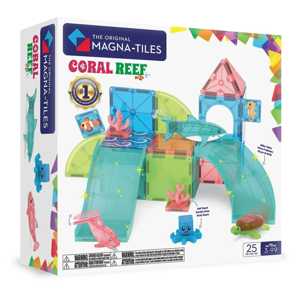 Coral Reef Magnetisk Byggesæt (25 dele)