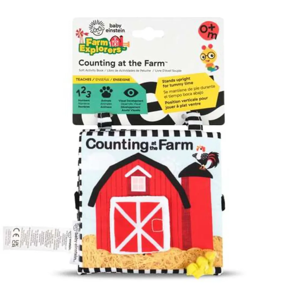 Counting At The Farm™ Blød Aktivitetsbog
