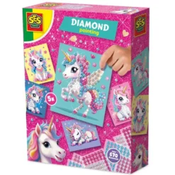 Diamantmosaik med Enhjørning