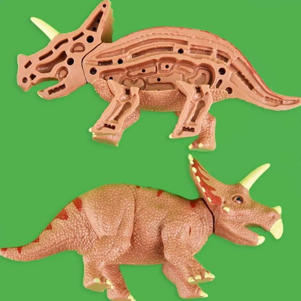 Dinosaur anatomi puslespil