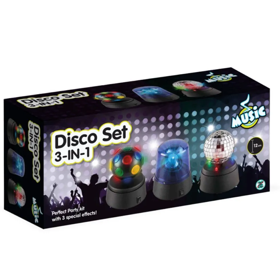 Disko Sæt 3 i 1