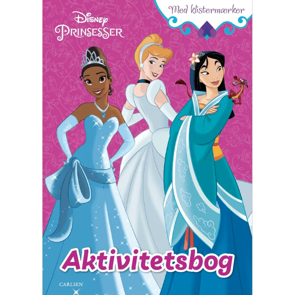 Disney prinsesse aktivitetsbog