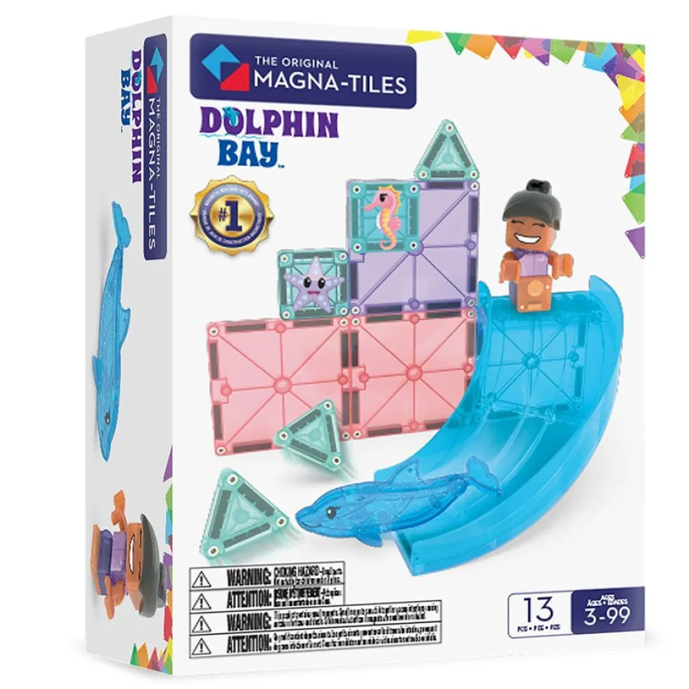 Dolphin Bay Magnetisk Byggesæt (13 dele)