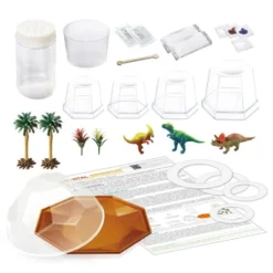 Eksperiment Legetøj Dinosaur Crystal Terrarium