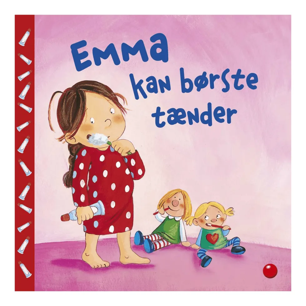 Emma kan børste tænder