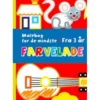 Farvelade, malebog for de mindste fra 3 år
