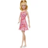 Fashionista Dukke Pink Blomsterkjole