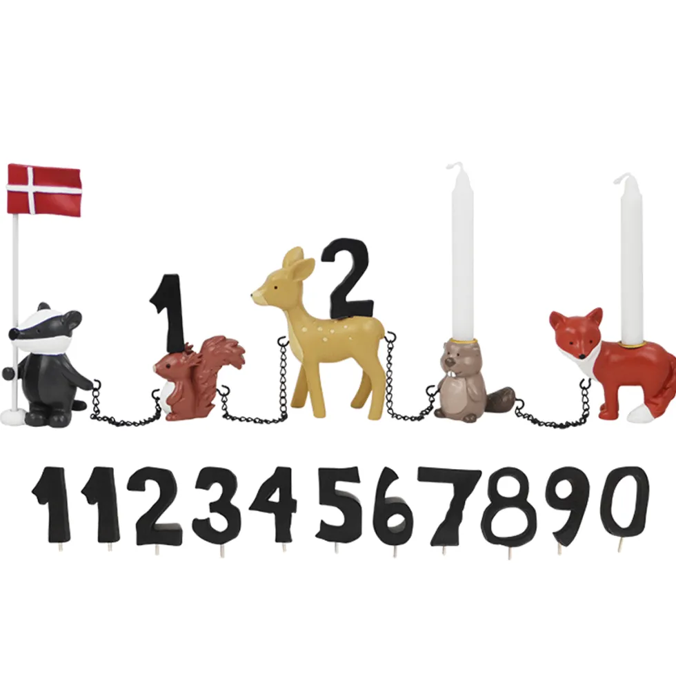 Fødselsdagstog Med Skovdyr