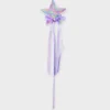 Fe Tryllestav Med Glitrende Pailetter - Multi