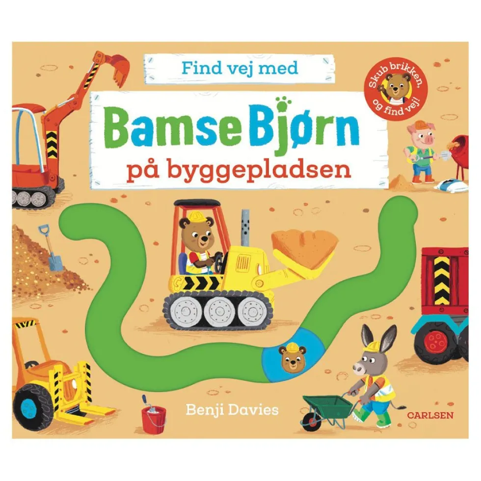 Find Vej Med Bamse Bjørn: På Byggepladsen