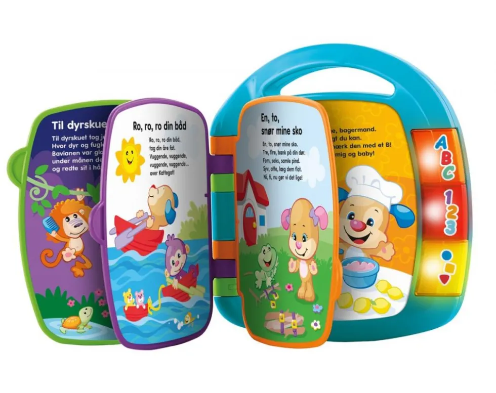 Fisher Price bog med lyd, Nu rimer vi